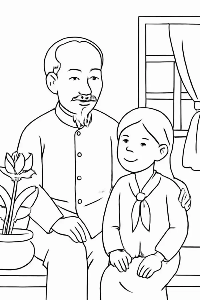 Bộ sưu tập tranh tô màu về Bác Hồ giúp bé phát triển tình yêu quê hương Bộ sưu tập tranh tô màu về Bác Hồ giúp bé phát triển tình yêu quê hương