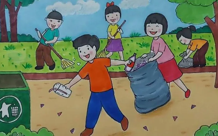 80+ Mẫu vẽ tranh bảo vệ môi trường đơn giản và đẹp nhất 2025