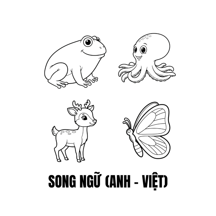 43 Tranh Tô Màu 4 Nhóm Thực Phẩm Tải Miễn Phí Cho Bé