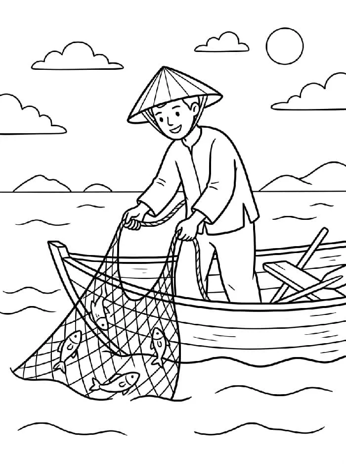 Tô Màu Cái Đĩa - Tranh Tô Màu Cho Bé