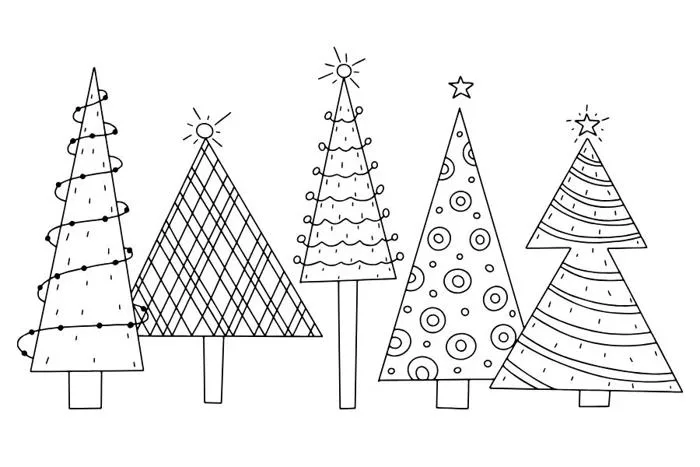 Tổng Hợp 40+ Tranh Tô Màu Cây Thông Noel Cho Bé Thỏa Sức Sáng Tạo