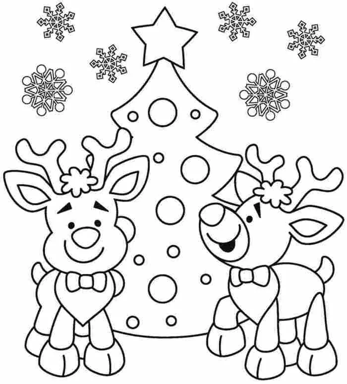 Tổng hợp 999+ tranh tô màu Noel Giáng Sinh tuyệt đẹp cho bé