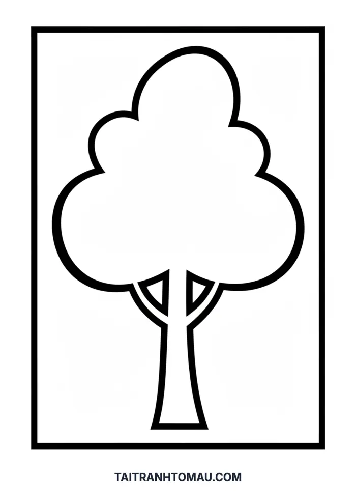 Free Printable Tree Coloring Pages for Kids (PDF Download)
