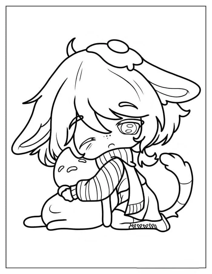 Tải ngay 100+ tranh tô màu chibi siêu cute, đáng yêu cho bé