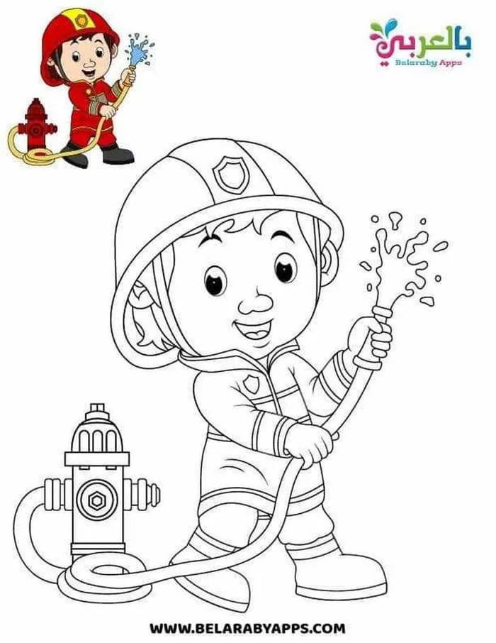 Tải về 200+ tranh tô màu nghề nghiệp cho bé miễn phí, sắc nét