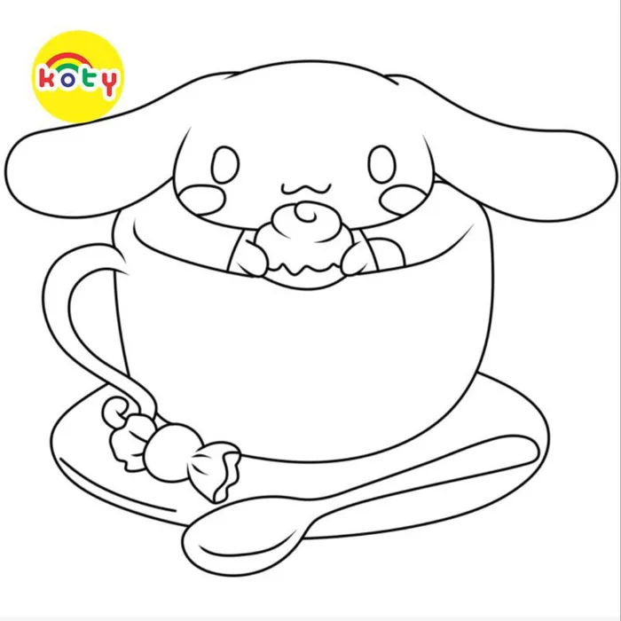 Tranh Tô Màu Cinnamoroll - Bộ 20 Tờ Tranh Tô Màu Dành Cho Màu Sáp, Màu Chì  - TM2043 | Shopee Việt Nam