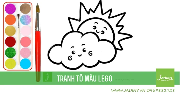 Tổng hợp tranh tô màu đám mây cho bé mầm non – Jadiny Tổng hợp tranh tô màu đám mây cho bé mầm non – Jadiny