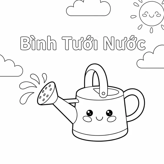Bộ sưu tập 20+ tranh tô màu dụng cụ nghề nghiệp giúp bé thỏa sức sáng tạo
