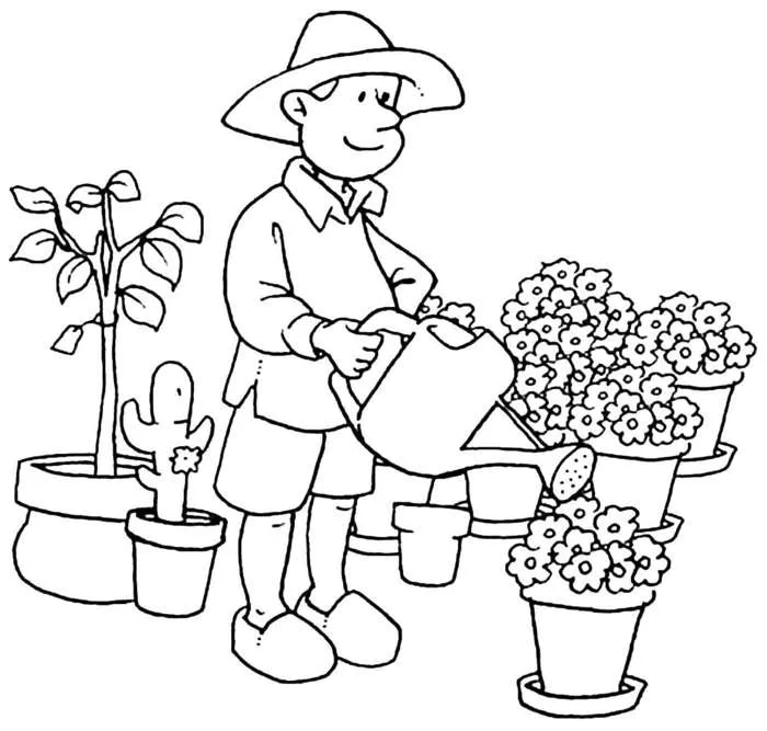 Tranh Tô Màu Nghề Nông Đa Dạng, Đầy Đủ, Sinh Động