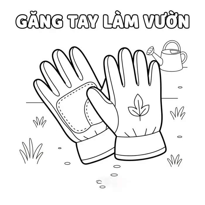 Bộ sưu tập tranh tô màu dụng cụ nghề nông giúp bé khám phá thế giới