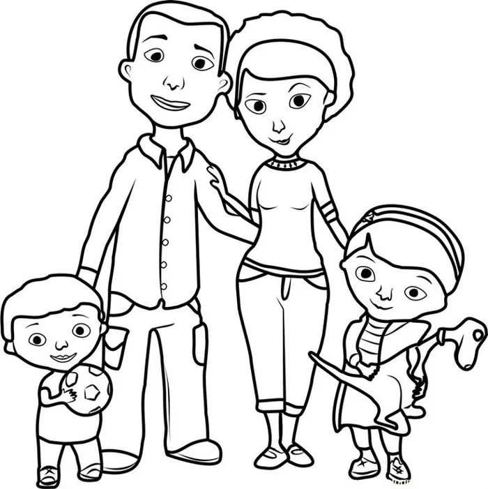 50 bức tranh tô màu gia đình đẹp nhất dành cho bé 50 bức tranh tô màu gia đình đẹp nhất dành cho bé