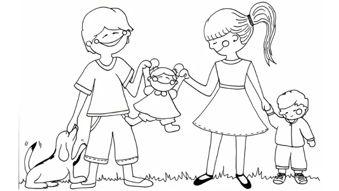 Tổng hợp tranh tô màu gia đình đẹp và ý nghĩa nhất hiện nay Tổng hợp tranh tô màu gia đình đẹp và ý nghĩa nhất hiện nay