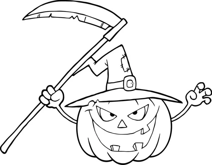 Các mẫu Tranh tô màu Halloween độc đáo mới nhất cho bé 2026