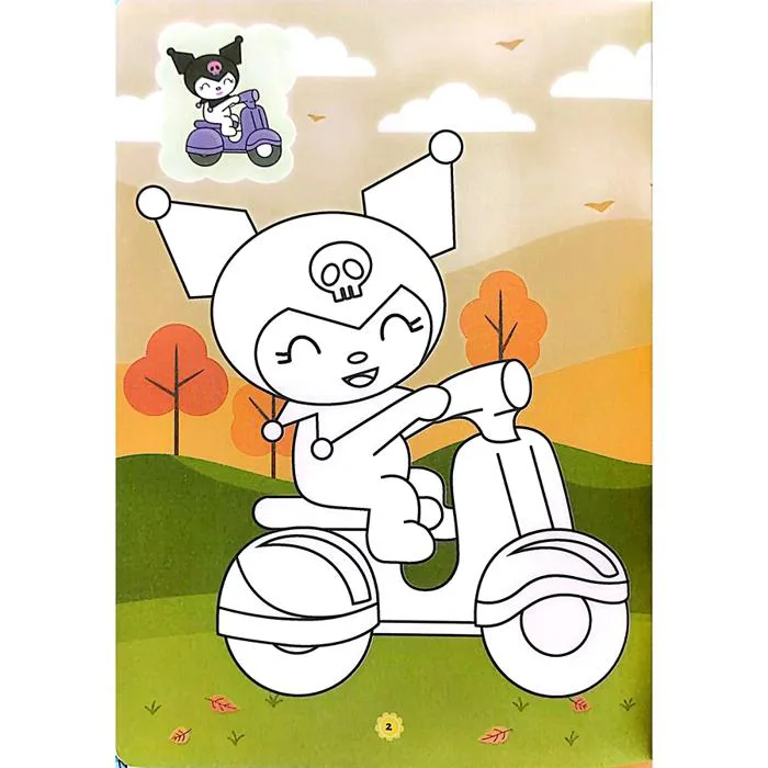 Tô Màu Kuromi Và Những Người Bạn 1