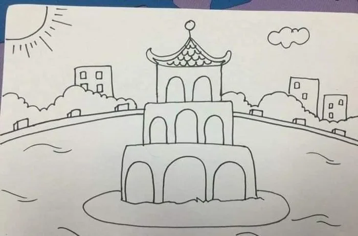 TRANH TÔ MÀU CHỦ ĐỀ QUÊ HƯƠNG ĐÁT NƯỚC- BÁC HỒ TRANH TÔ MÀU CHỦ ĐỀ QUÊ HƯƠNG ĐÁT NƯỚC- BÁC HỒ