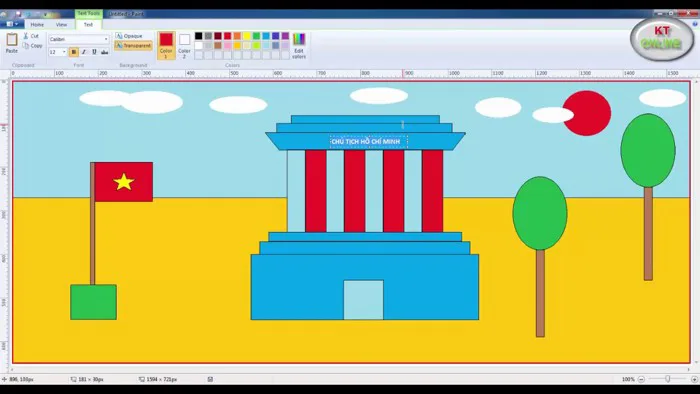 VẼ VỚI PAINT || VẼ LĂNG CHỦ TỊCH HỒ CHÍ MINH VÀ TÔ MÀU BỨC TRANH VẼ LĂNG BÁC HỒ || KIẾN THỨC ONLINE VẼ VỚI PAINT || VẼ LĂNG CHỦ TỊCH HỒ CHÍ MINH VÀ TÔ MÀU BỨC TRANH VẼ LĂNG BÁC HỒ || KIẾN THỨC ONLINE
