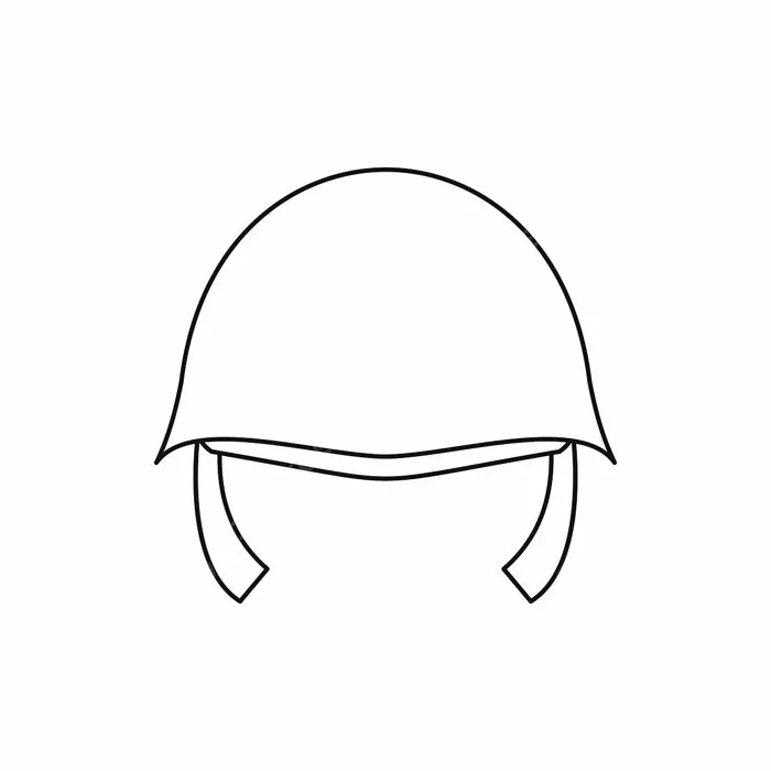 Hình ảnh Biểu Tượng Mũ Bảo Hiểm Quân đội Trong Phong Cách Phác Thảo PNG , Mũ  Bảo Hiểm, Chiến Tranh, Quân Sự PNG và Vector với nền trong suốt để tải