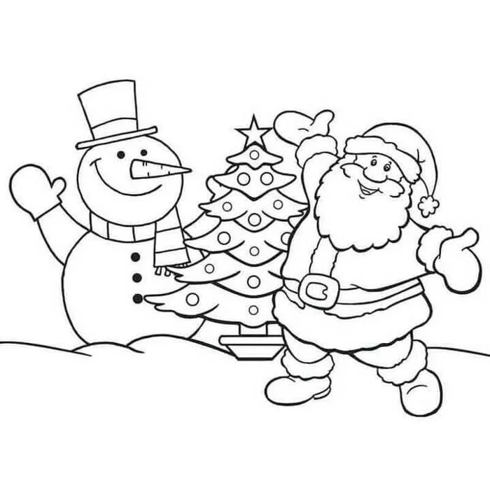 Tổng hợp 999+ tranh tô màu Noel Giáng Sinh tuyệt đẹp cho bé