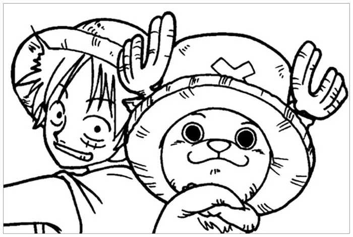 Tranh tô màu One Piece đẹp - Dành cho các bé thỏa sức sáng tạo