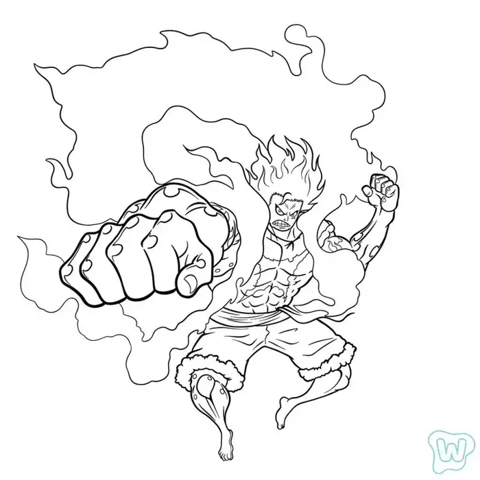 Tổng hợp tranh tô màu One Piece sinh động, phong phú cho bé