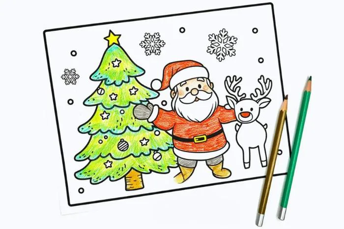 Tải về 50+ mẫu tranh ông già Noel tô màu đa dạng, nhiều chủ đề Tải về 50+ mẫu tranh ông già Noel tô màu đa dạng, nhiều chủ đề
