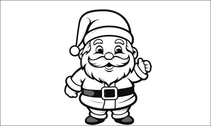 TRANH TÔ MÀU ÔNG GIÀ NOEL CHO BÉ TRANH TÔ MÀU ÔNG GIÀ NOEL CHO BÉ