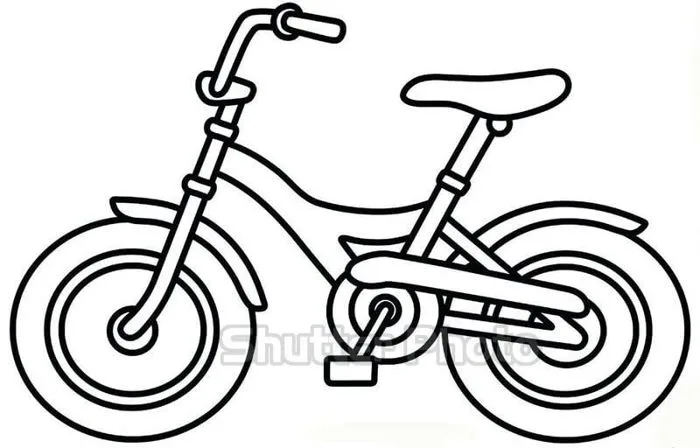 Tranh tô màu 1 số phương tiện giao thông