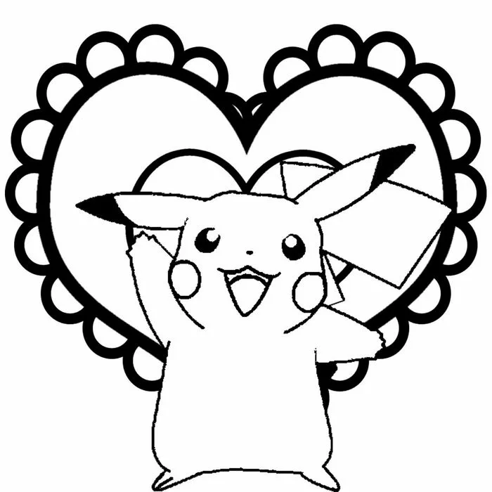 85+ tranh tô màu Pikachu siêu dễ thương cho bé