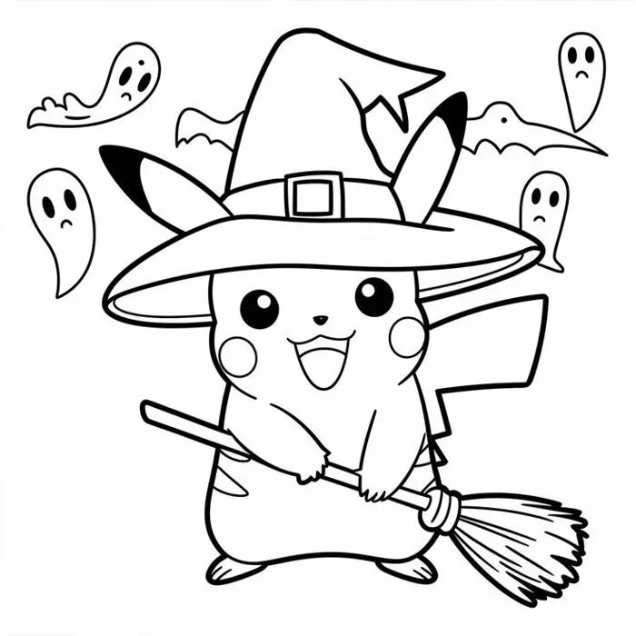 Bộ sưu tập tranh tô màu Pokemon đẹp, đơn giản cho bé từ 3 - 5 tuổi