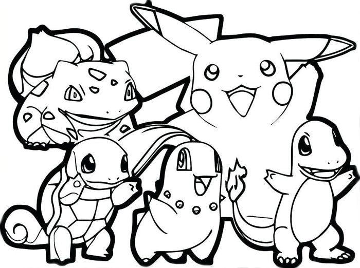 Khám phá bộ sưu tập tranh tô màu Pokemon đẹp mới nhất