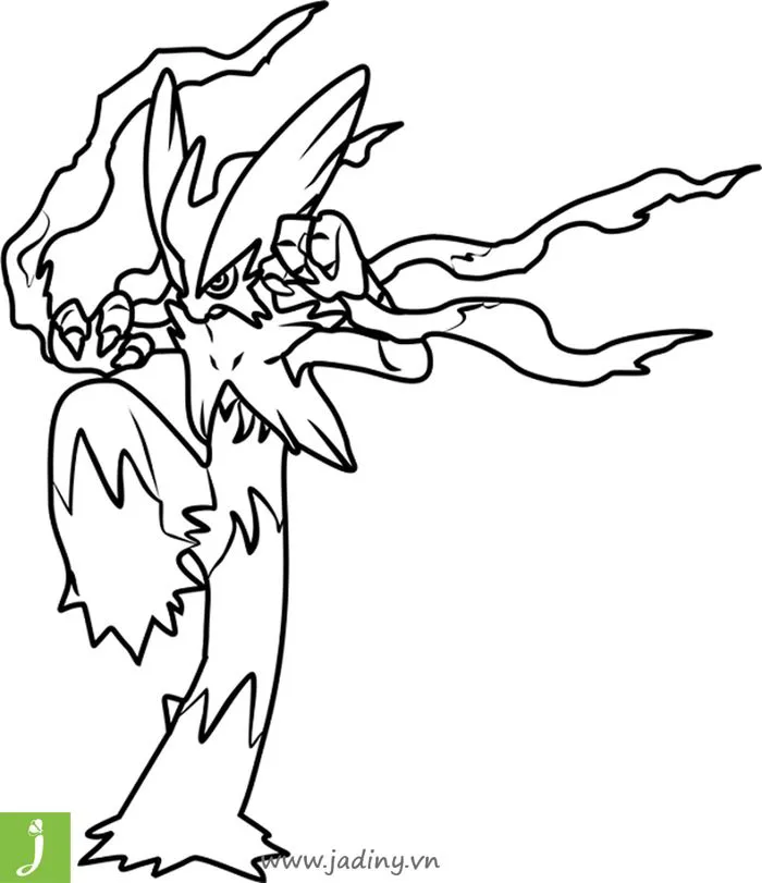 Món quà tranh tô màu Pokemon Mega Evolution với đầy đủ hình ảnh – Jadiny