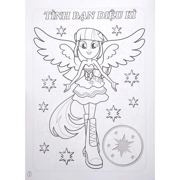 My Little Pony - Tô Màu Và Các Trò Chơi - Tình Bạn Diệu Kì