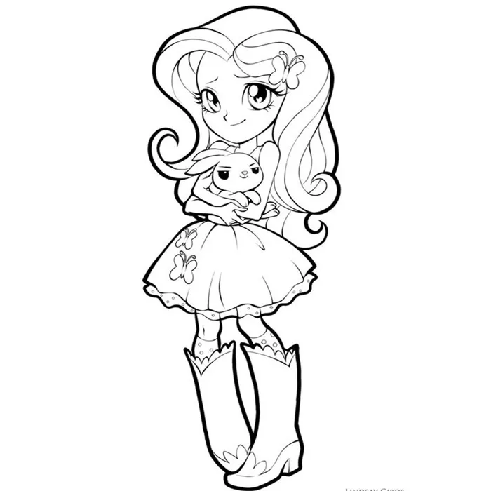 Bộ Tranh tô màu Pony cho bé tập tô màu