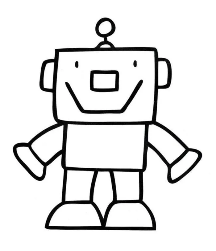 Tranh tô màu robot đẹp ngầu – Tải miễn phí 299+ mẫu mới