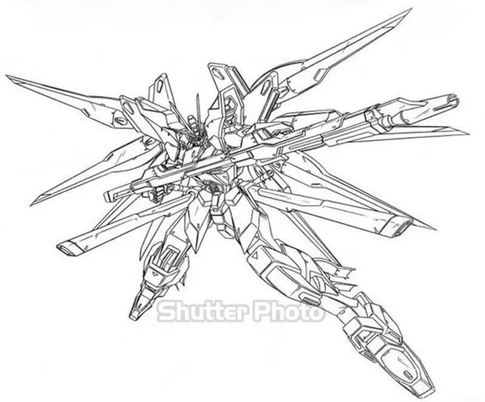 56+ tranh tô màu robot gundam đẹp và đáng yêu nhất Update 2026