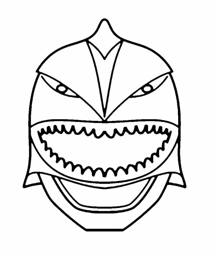 Tô Màu Siêu Nhân Gao - Tranh Tô Màu Cho Bé