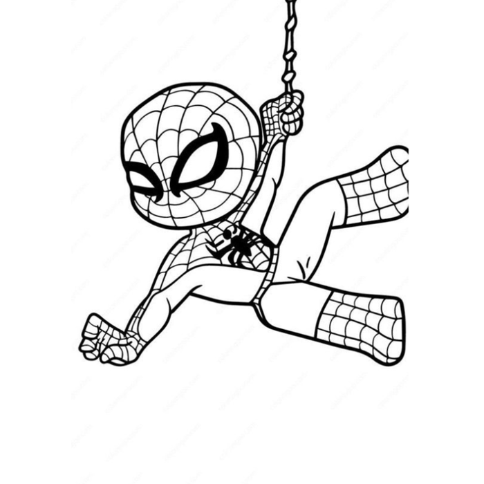 Tô Màu Spider Man - Thế Giới Độc Nhất Vô Nhị Của Các Siêu Anh Hùng - Tô màu  trực tuyến