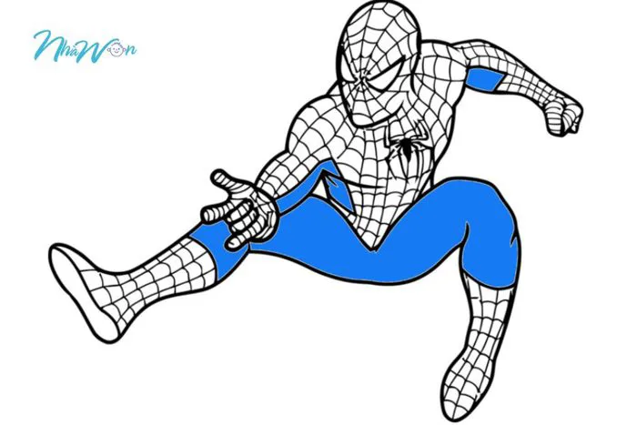 Khám phá thế giới siêu anh hùng đầy màu sắc với tranh tô màu Spider Man