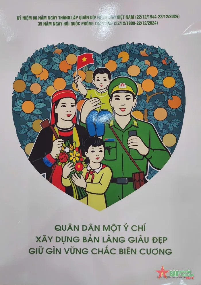 1.394 tác phẩm tranh cổ động kỷ niệm 80 năm Quân đội nhân dân Việt Nam