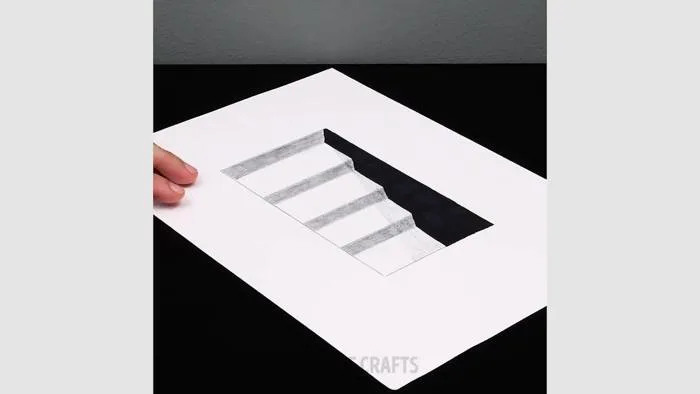 Vẽ tranh 3D chỉ bằng những nét thẳng