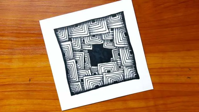 Vẽ tranh 3D bằng cách lặp lại nét