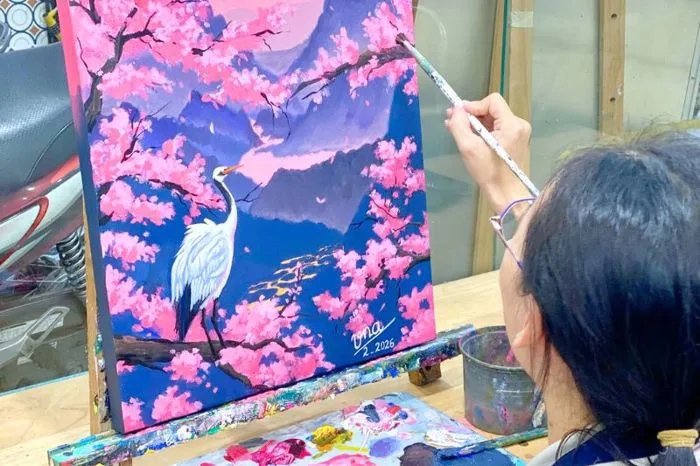 Hướng dẫn cách vẽ tranh Acrylic cho người mới bắt đầu từ A - Z