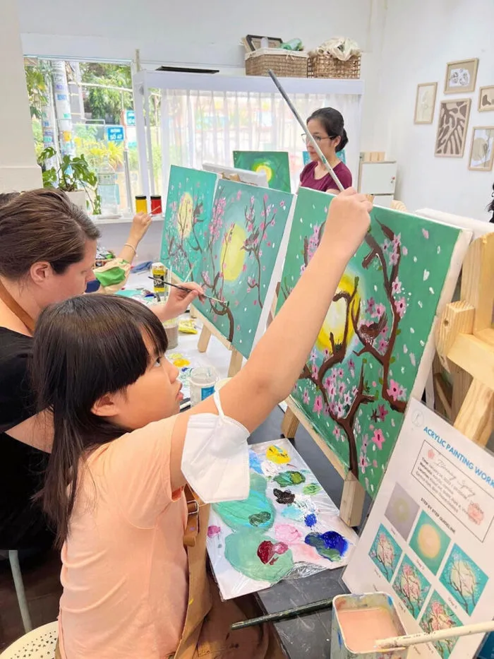 Workshop Vẽ tranh acrylic - Kloud Art