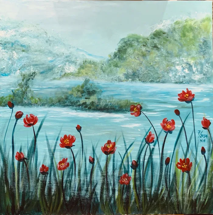 Tranh Acrylic 