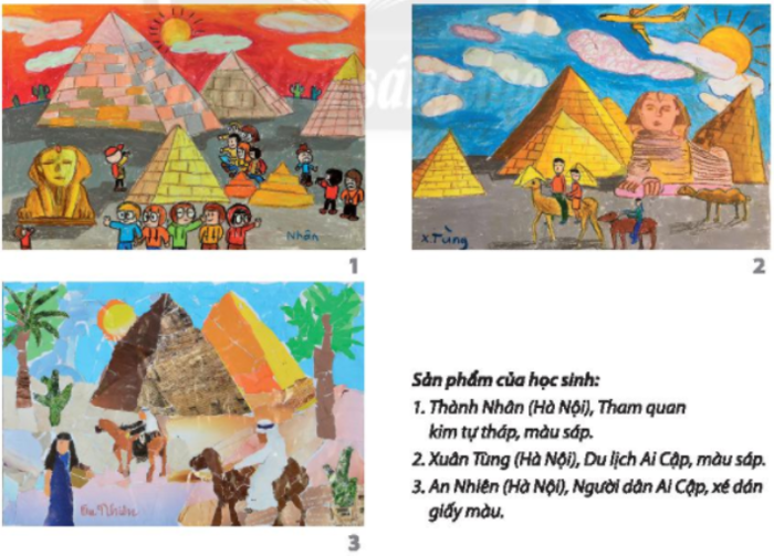Trả lời Khám phá nghệ thuật Cổ đại trong tranh vẽ - SGK Mĩ thuật 6 chân trời sáng tạo Trả lời Khám phá nghệ thuật Cổ đại trong tranh vẽ - SGK Mĩ thuật 6 chân trời sáng tạo