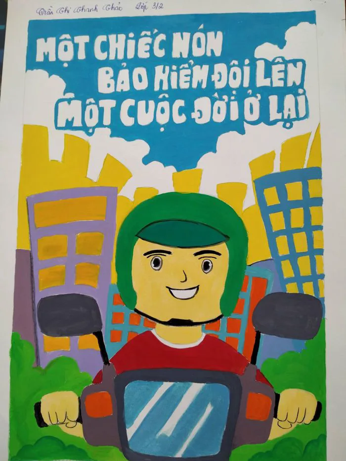 Hội thi vẽ tranh An toàn giao thông