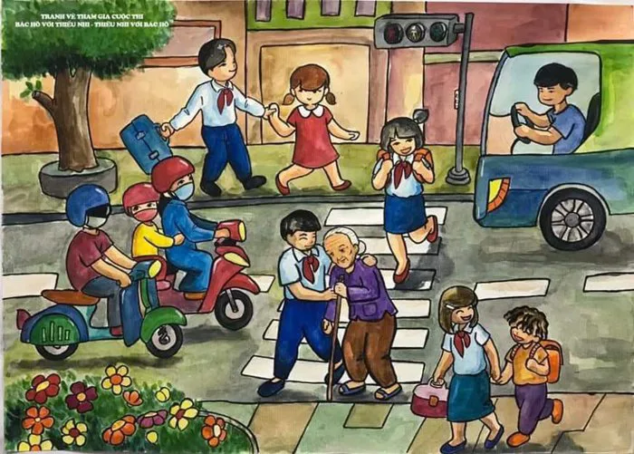 Khám phá 12 ý tưởng Tranh An Toàn giao thông và giao thông | giáo dục, mầm  non, mỹ thuật và các ý tưởng khác