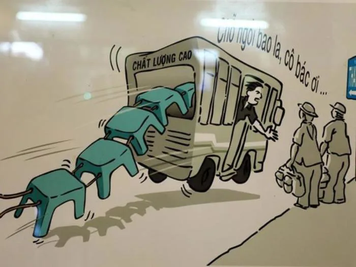 Tranh vẽ an toàn giao thông của họa sĩ - Thông điệp sâu sắc