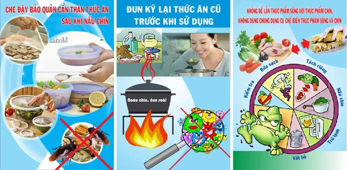 Poster tuyên truyền an toàn thực phẩm