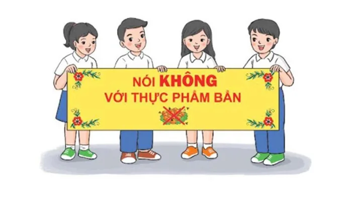 Tổng hợp tranh vẽ về vệ sinh an toàn thực phẩm ấn tượng
